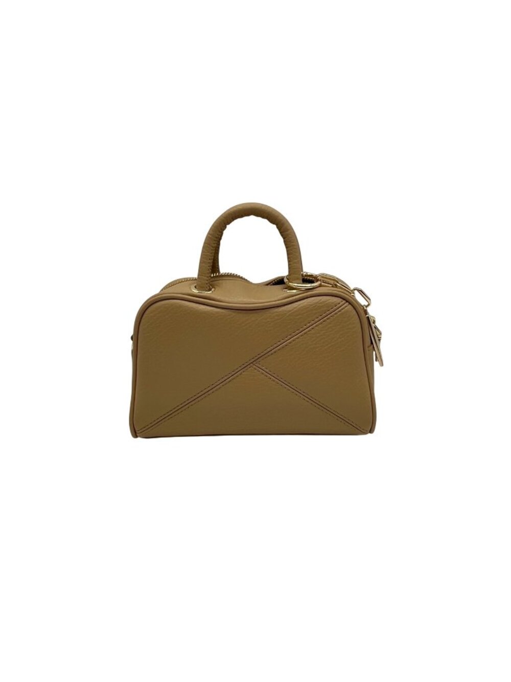 I.N.C. International Concepts Beige Mini Aydenn Bowler Satchel Bag